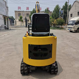 挖土用小型挖掘机 履带小型挖掘机 橡胶履带挖掘机图片