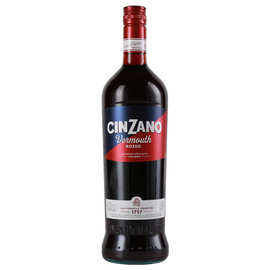 意大利原装仙山露红味美思配制酒开胃酒【CINZANO Rosso】1000ml