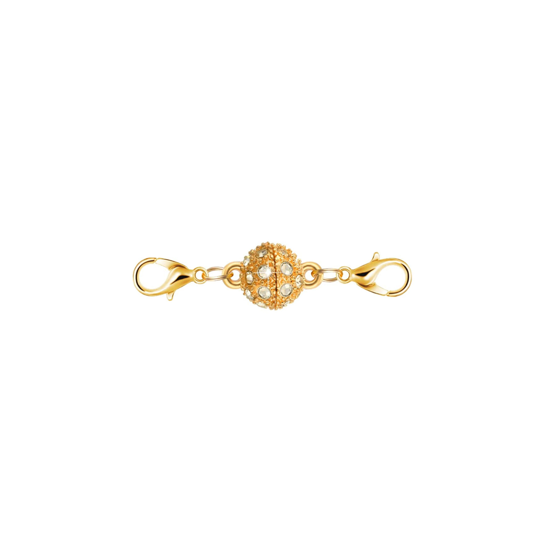 Diy Jewelry Magnetic Buckle Strong Magnetic Buckle Alloy Ball Diamond Bracelet Necklace Connection Magnetic Buckle Ornament Accessories display picture 7