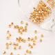 Pure copper plated 18/14k gold color pumpkin beads beads beads loose beads diy beaded jewelry bracelet necklace accessories