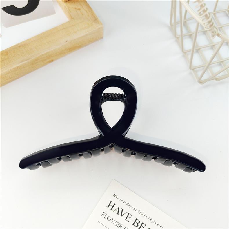 Amazon venta caliente correa de cabello gran clip de agarre colorido y transparente clip de cabello de tiburón al por mayor image 13