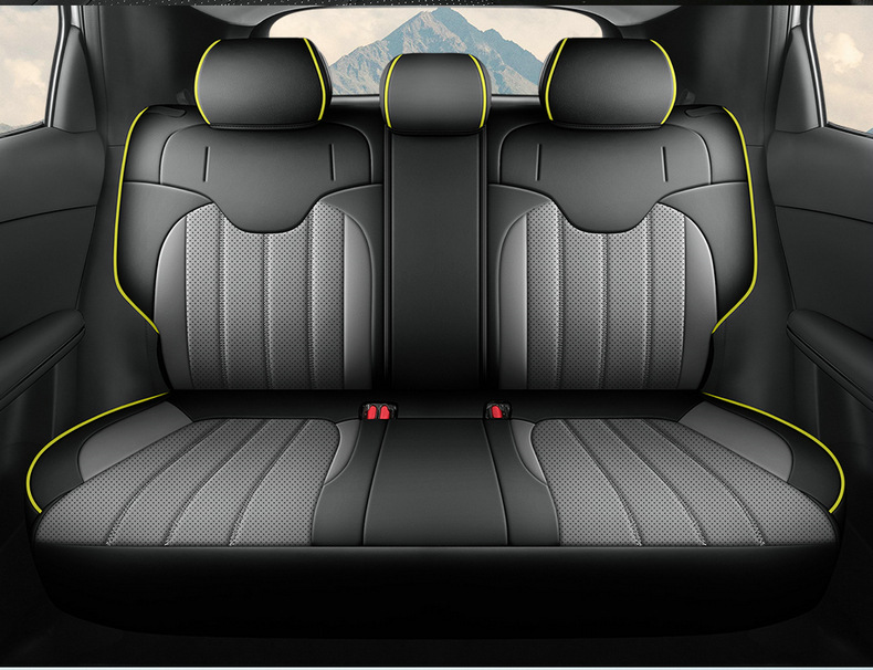 26-Year Changan Qiyuan Q05 Seat Cover, Full Surround, All-Season Universal Seat Cover, Special Breathable Perforated Leather Seat Cushion Cover