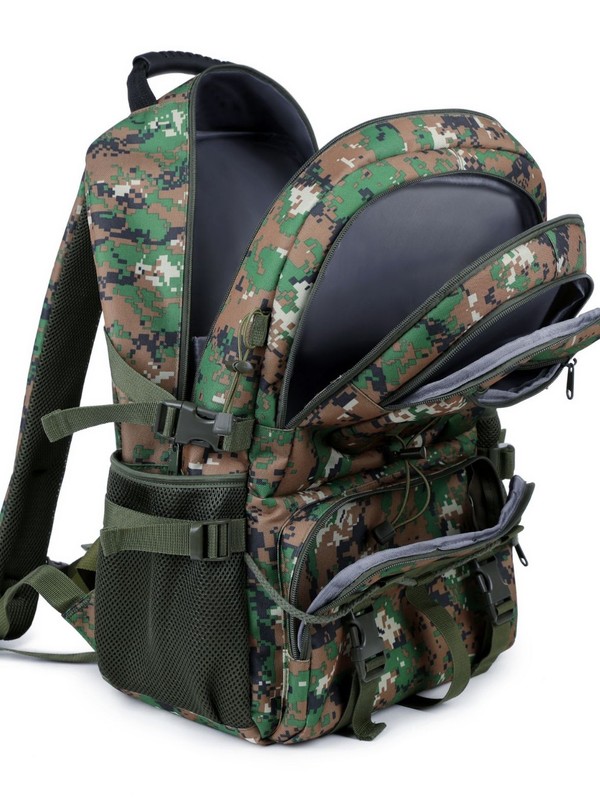ハイキングと登山アウトドア迷彩多機能バックパック大容量防水 USB バックパックレジャースポーツバックパック|undefined