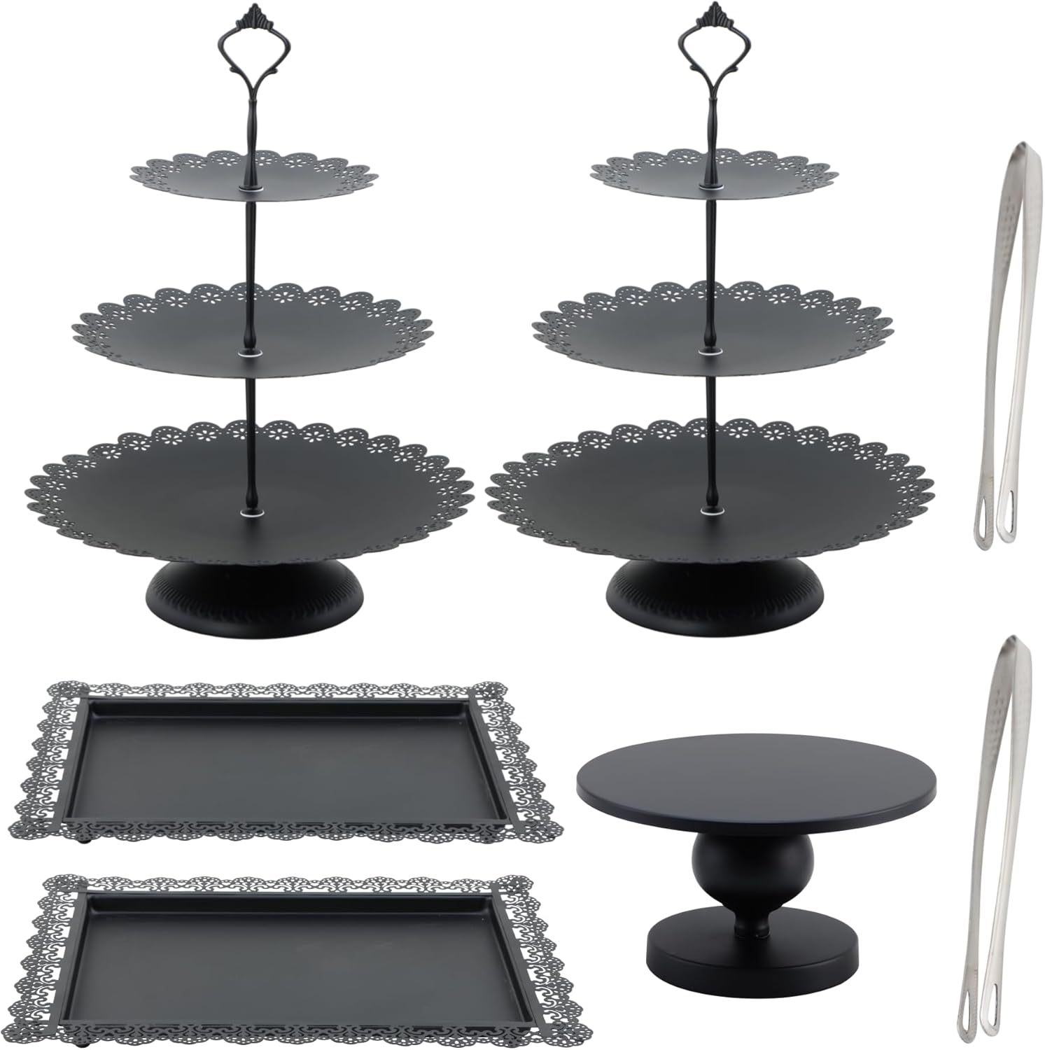 Tabla de postres estante de exhibición estante de pasteles de postre bandeja de pasteles de comida fría estante de mesa de descanso estante de té de la tarde estante de refrigerio