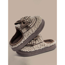 C 89452 Bow Warm Winter Slippers �����Y��ů�⴩���Ͽ羳