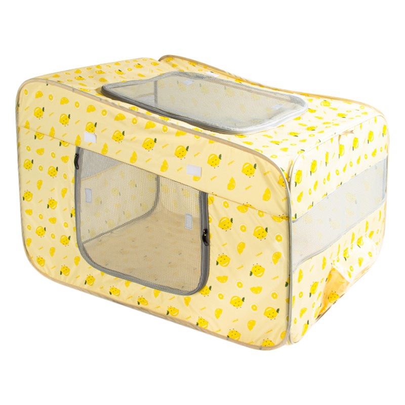 Fábrica en stock valla nido de gato plegable perro gato jaula gato mascota tienda de campaña suministros bebé perro bebé gato sala de entrega