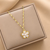 Elite fashionable necklace stainless steel, chain for key bag , European style, simple and elegant design, does not fade, wholesale