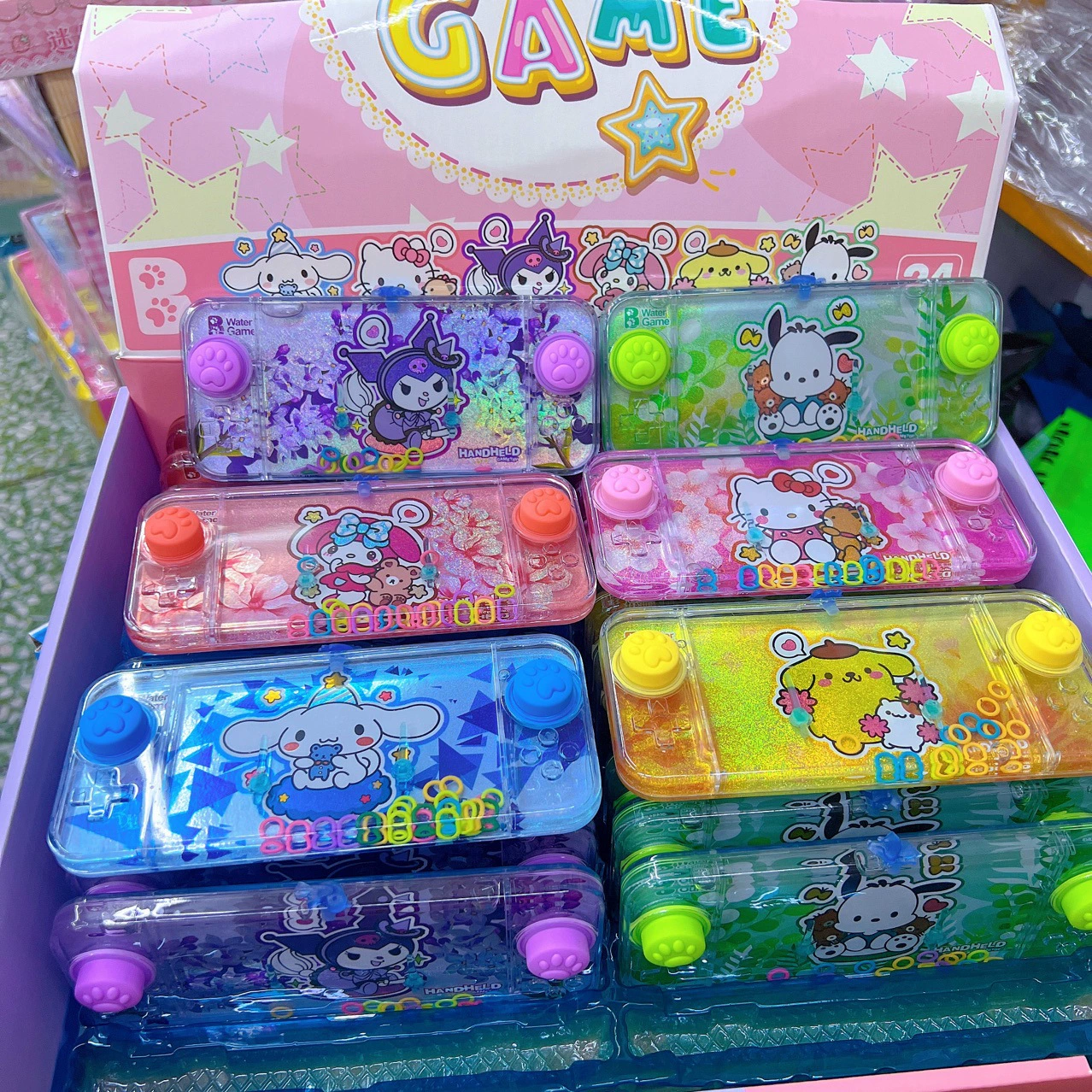 Sanrio, кольца, квадратная игрушка