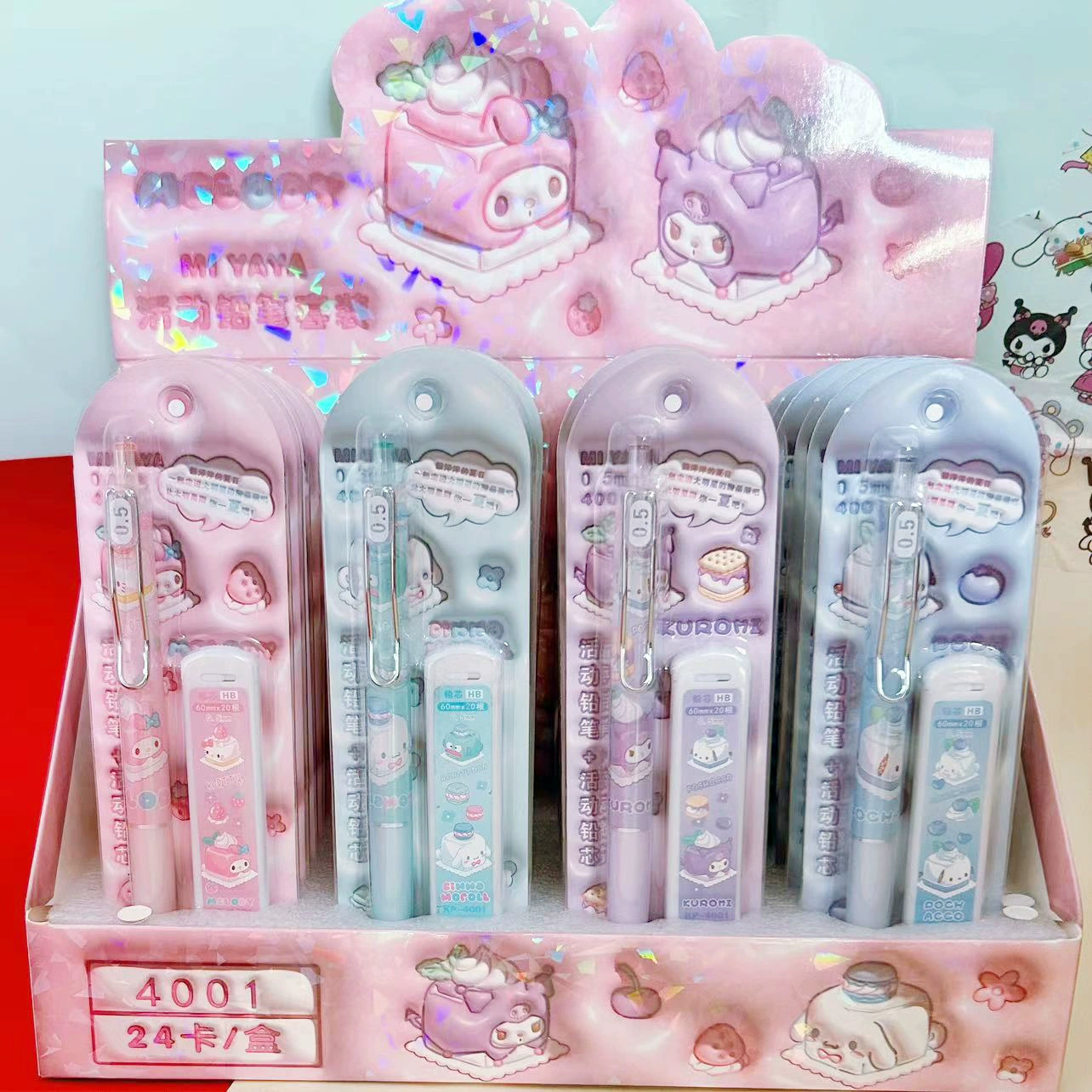 Pencil, high quality cartoon vitaminised set