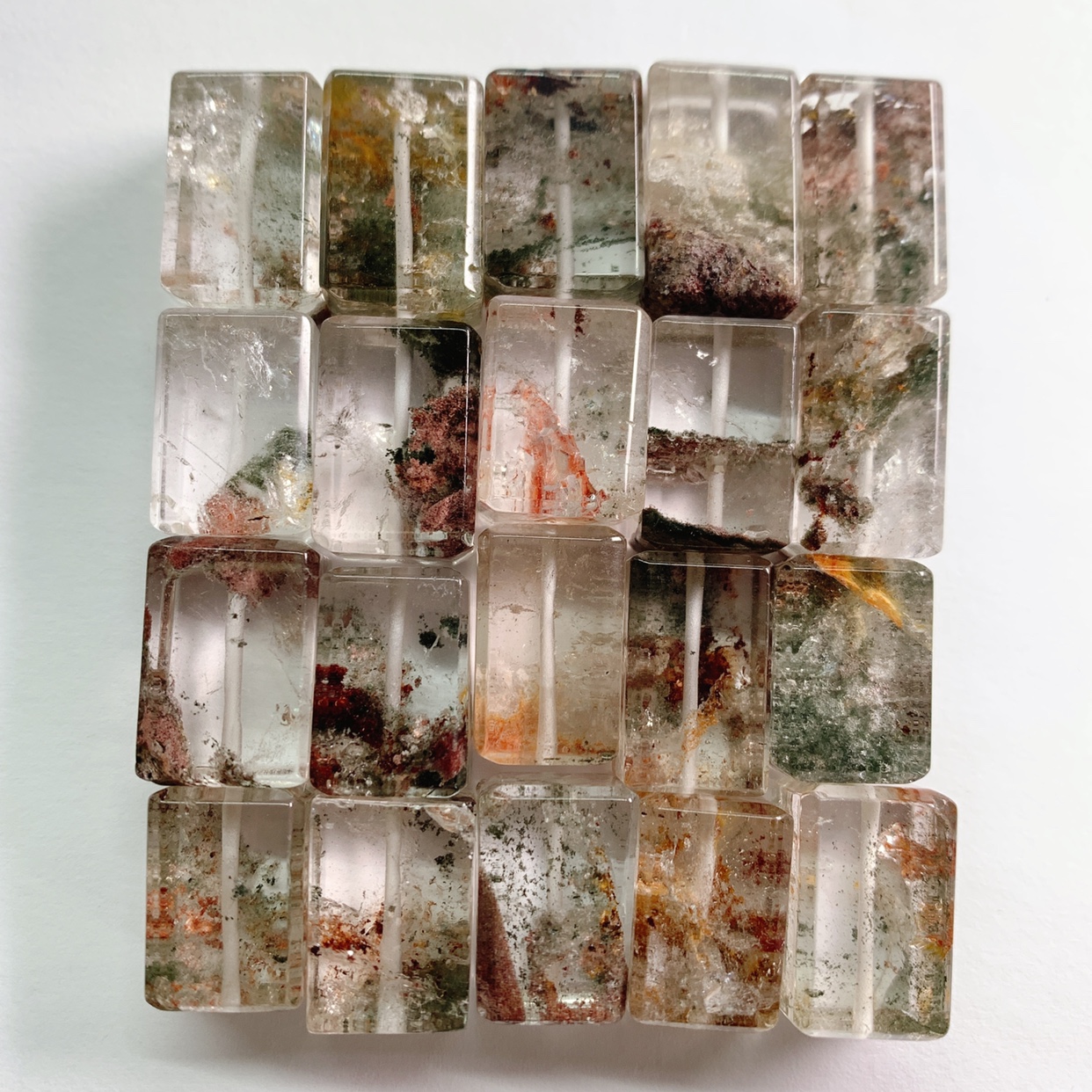 天然カラー幽霊随形不定形単珠散珠diyビーズ玉文遊びブレスレット手串部品