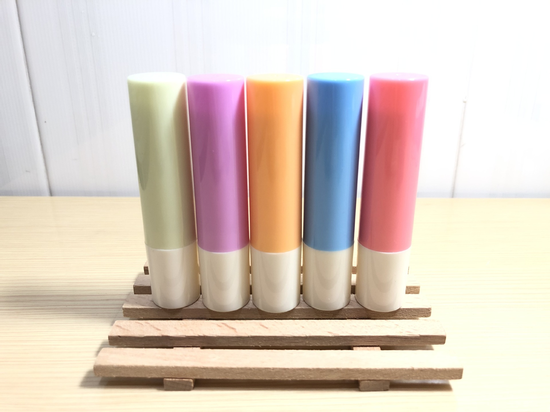 厂家现货 全新PP环保材料 3克塑料韩式唇膏管 DIY自制长盖口红管