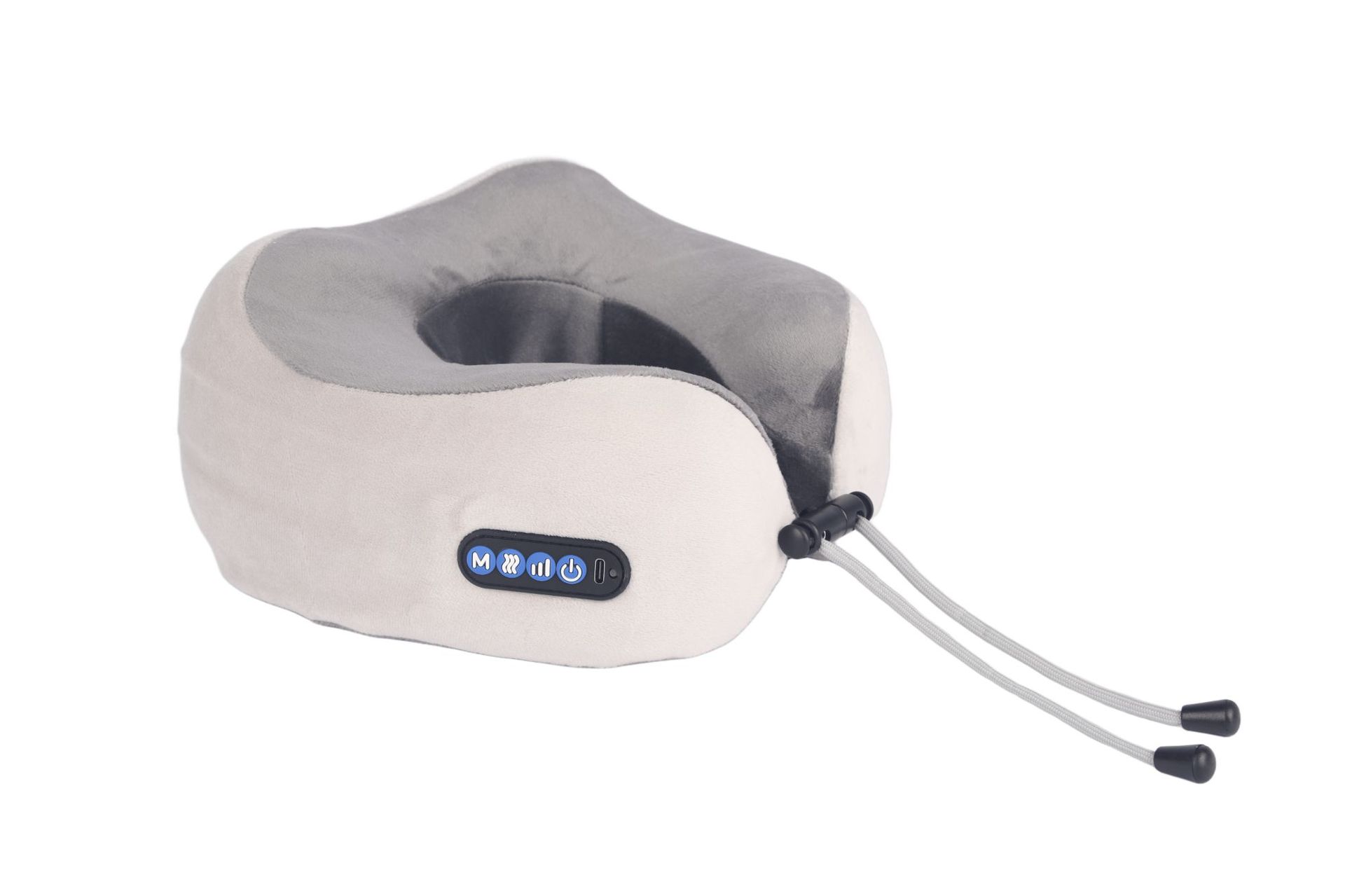 Almohada de masaje en forma de U, masajeador cervical, almohada portátil para cuello y zona lumbar, masajeador eléctrico de cuello, protector de cuello, venta al por mayor