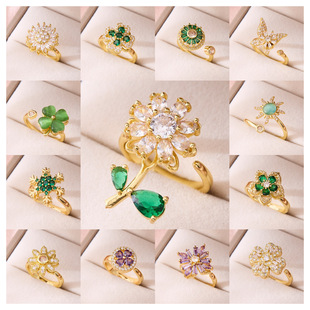 ���տ��_�ڽ�ָ΢��ʯ����360&deg;�����D�����r�НM荽≺��ָŮ