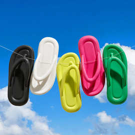 2023ins新款EVA人字拖鞋女夏季家用浴室防滑软底无防臭夹脚凉拖鞋