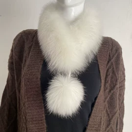 帽条;毛领;围脖