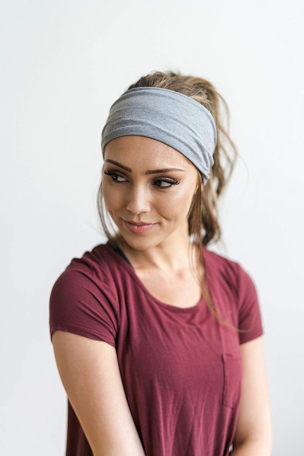 Fashion Solid Color Cloth Hair Band 1 Piece display picture 4
