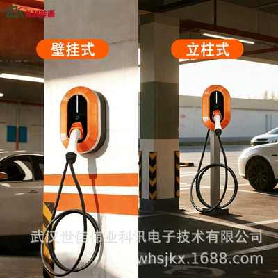 Elektrikli avtomobil şarj cihazları Charging Station with Card and
