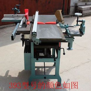 392/393A Export Model Multifunctional Woodworking Machine Electric Planer, Flat Planer, Pressure Planer, Square Hole Drill, Table Planer, Table Saw, Ten-In-One
