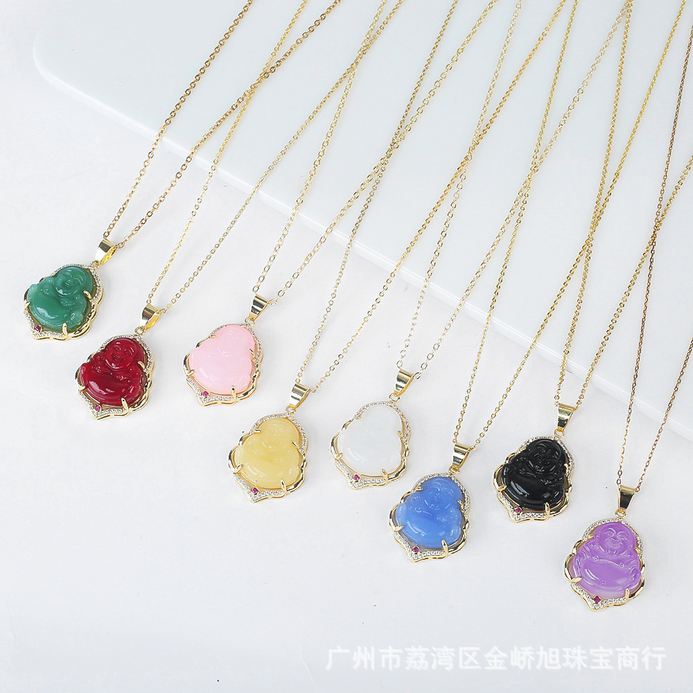 pendant with zircon