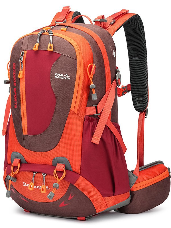 ROYAL MOUNTAIN アウトドアハイキング登山バッグ 防水バックパック 男女兼用 大容量旅行用バックパック