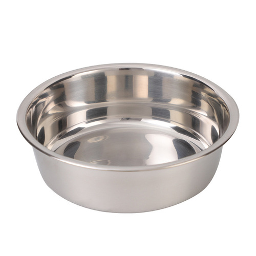Amazon New Stainless Steel Pet Bowl Dog Bowl Pet Food Bowl Supplies Dog Bowl Wholesale Feeding and Drinking Cat Bowl
