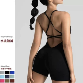 瑜伽服;瑜伽连体衣;瑜伽背心
