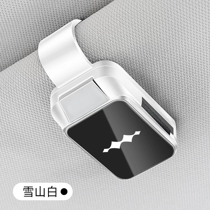 Универсальный держатель для очков "Leopard 5" для автомобиля, многофункциональная коробка-клипса для очков, органайзер для солнцезащитных очков, продвинутая внутренняя декорация