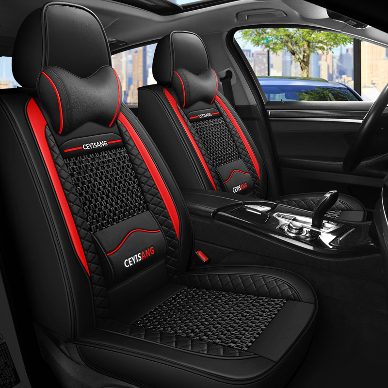 Seat cushion, seat cover – Universal Car Seat Cushion Four - red