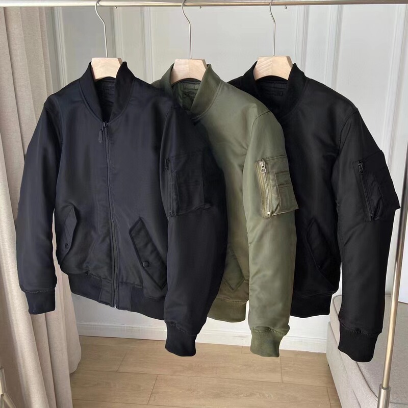 Daily list! 2024 Men's and Women's Couple's Bomber Jacket Baseball Suit Thin Jacket Spring and Autumn Jacket Fashion