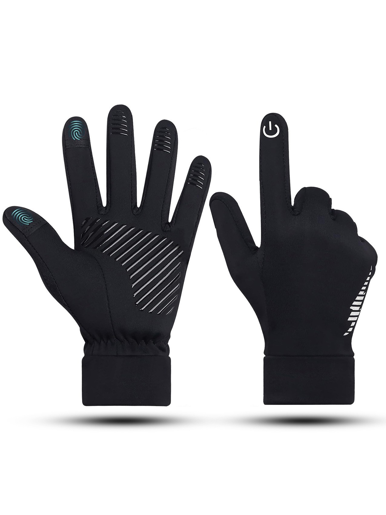 Fabricante guantes de bicicleta delgados personalizados al aire libre de pesca alpinista corriendo a prueba de viento y caliente para hombres y mujeres