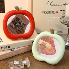 フルーツ化粧鏡学生寮かわいいポータブル小型ミラーオフィスデスクトップデスクトップホーム化粧鏡