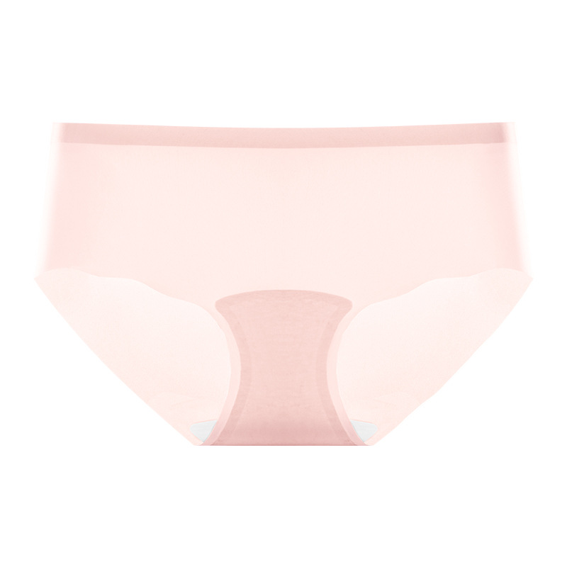Serie de entrepierna alargada ~ primavera y verano nueva ropa interior ultrafina 10D ultrafina de seda de hielo deportiva sin costuras