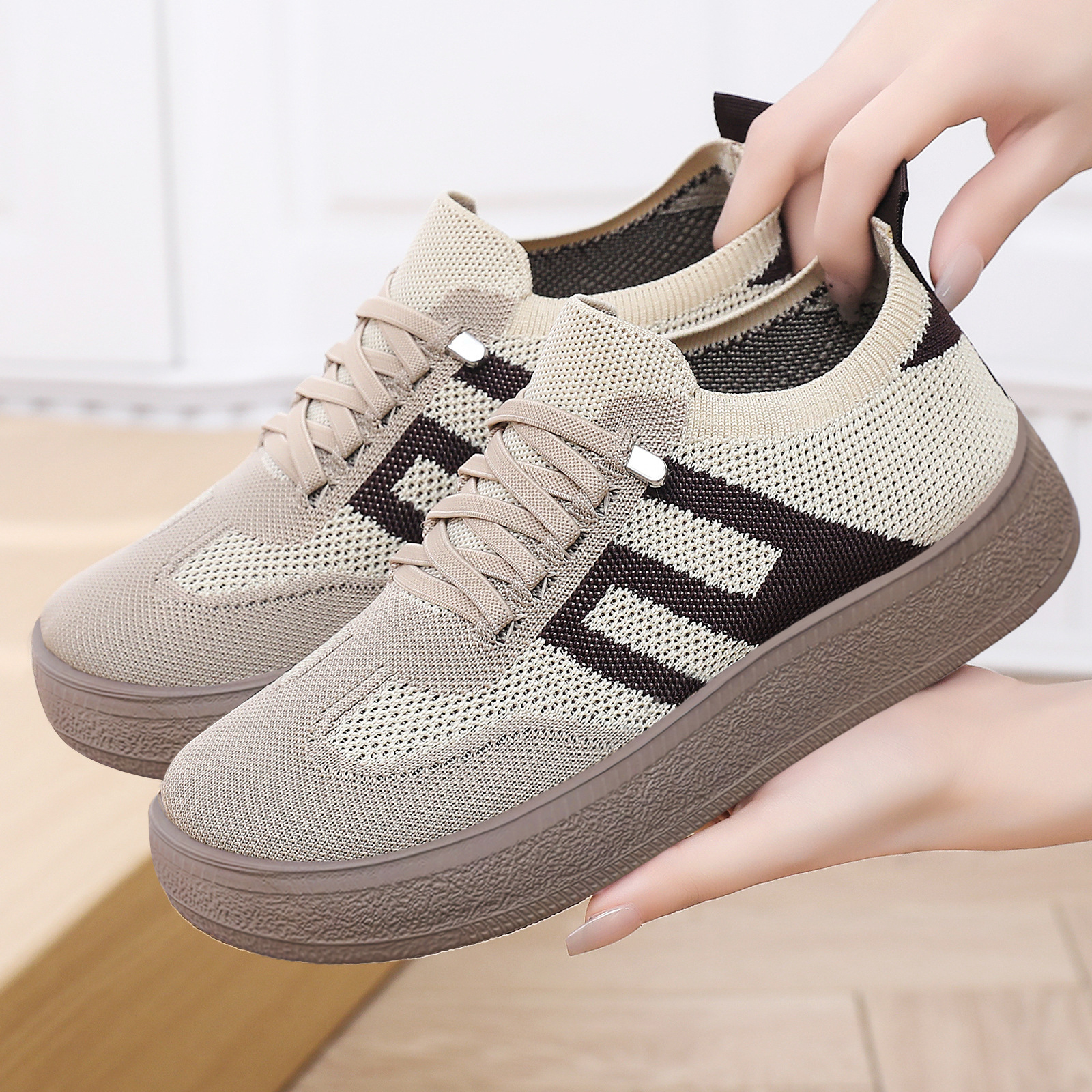 Zapatos de mujer zapatos casuales de mujer zapatos retro Gump zapatos de 18 almohadillas zapatos de moda zapatos de entrenamiento moral