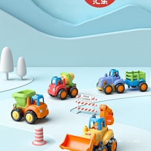 汇乐工程车 玩具小汽车挖掘机玩具车男孩套装 儿童婴儿宝宝挖土机