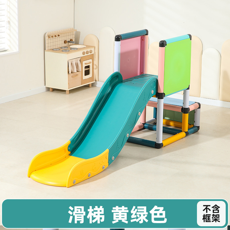 Pipa escalada marco accesorios perimetrales agujero tablero de agujero espacio tablero de roca trampolín puente arco iris para niños puente colgante