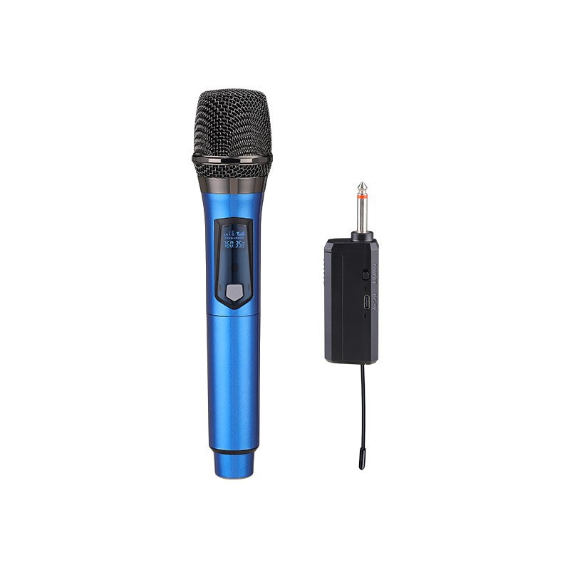 Kit de Micrófono Inalámbrico con Tarjeta de Sonido V8 para Transmisión en Vivo y Karaoke
