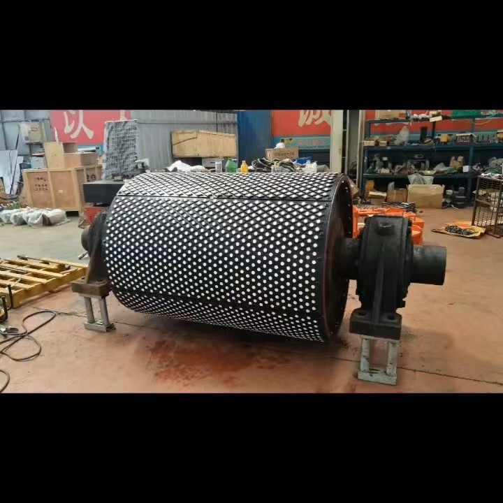 镶嵌式骨架陶瓷包胶 骨架镶嵌式现场冷包胶 输送机现场包胶施工