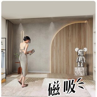 直播间背景墙壁纸磁吸服装主播网红磁力3d立体背景布高级感墙壁布-阿里巴巴