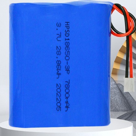3.7V 7800mAh 3s 18650 Li-ion rechargeable battery for CCTV cameras and other equipment