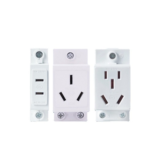 Foreign trade export modular socket industrial socket AC30 2 holes 3 holes 5 holes