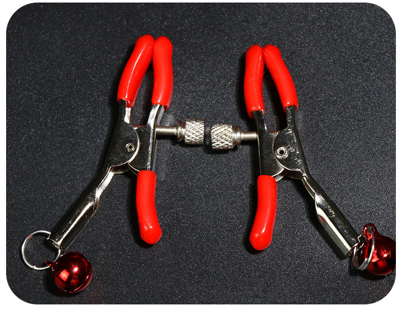 Bell Nipple Clamps with Metal and PVC Construction for Adult Couples — detail image 17