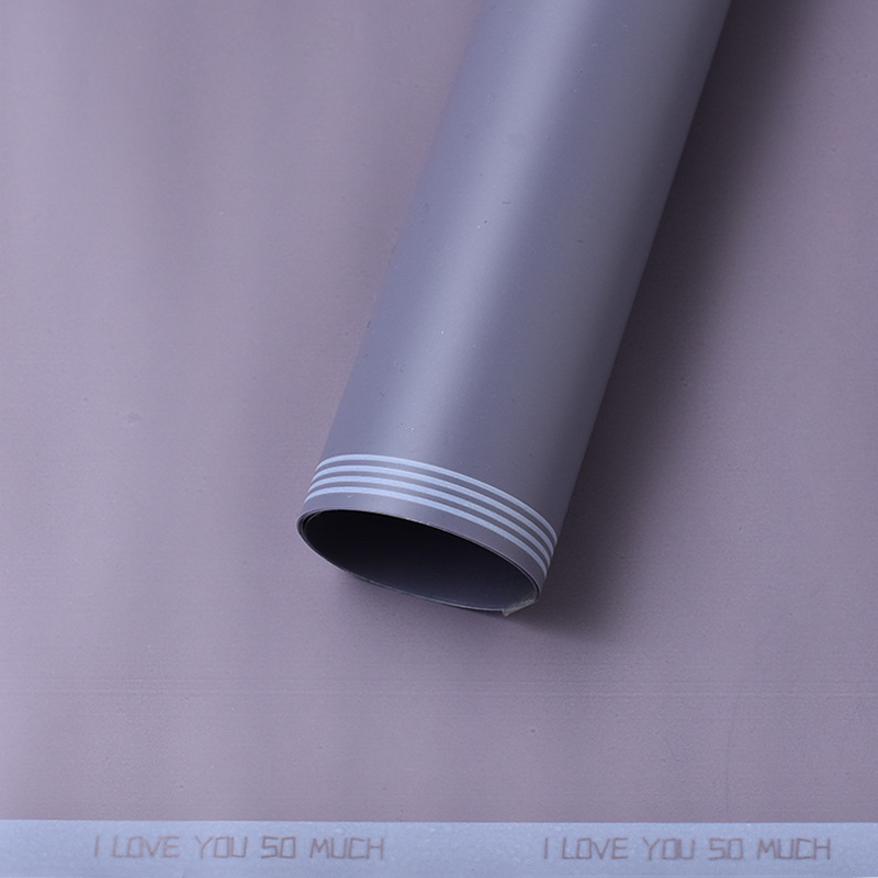 Flower party fabricantes al por mayor nuevos productos transfronterizos flor embalaje flor flor florista ramo de flores envoltura de borde negro material de embalaje de papel ramo