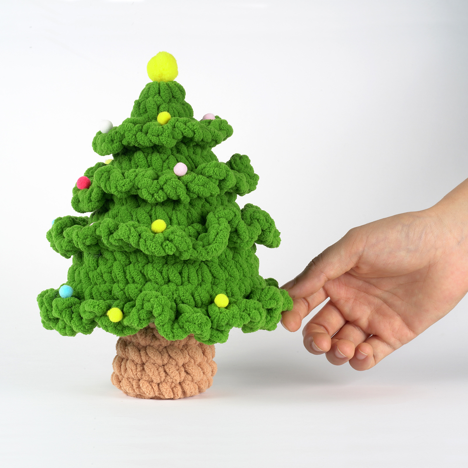 Pacchetto di materiali per uncinetto per bambole manuali unisex, ornamenti per tessitura fai da te fatti a mano, regalo di Natale per Halloween_voghion.com
