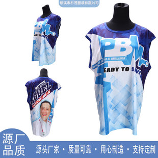 Summer Round Neck T-shirt Quick-drying Advertising Shirt Subject Shirt Voting Competition Uniform Export African Heat Transfer Sublimation Polyester Silk