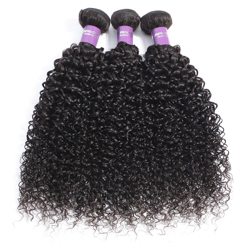 10A europeo y americano real cabello humano cortina de pelo rizado cabello humano real cabello humano peluca cortina de pelo en stock