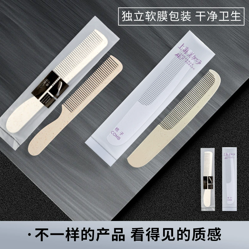 Disposable room plastic brush for hotel for traveling