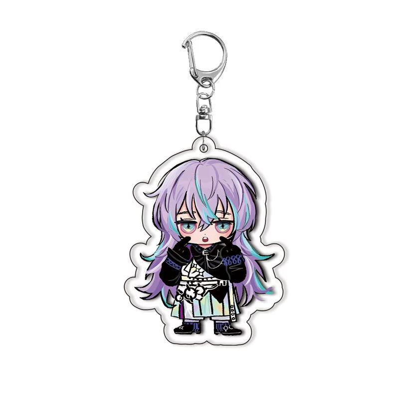 [【Mezzanine】Virtual anchor acrylic double-sided keychain ·Anime peripheral backpack pendant exquisite decorations]