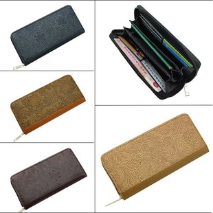 Foreign trade new 2025 long ladies wallet Korean version of large capacity zipper bank card storage coin purse wholesale