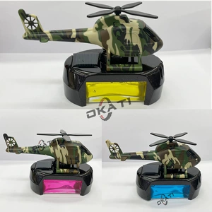 Kamuflyaj Günəş Helikopteri Mərkəzi Konsol Avtomobil Ətri, Yaradıcı Efir Yağı Aromaterapiya