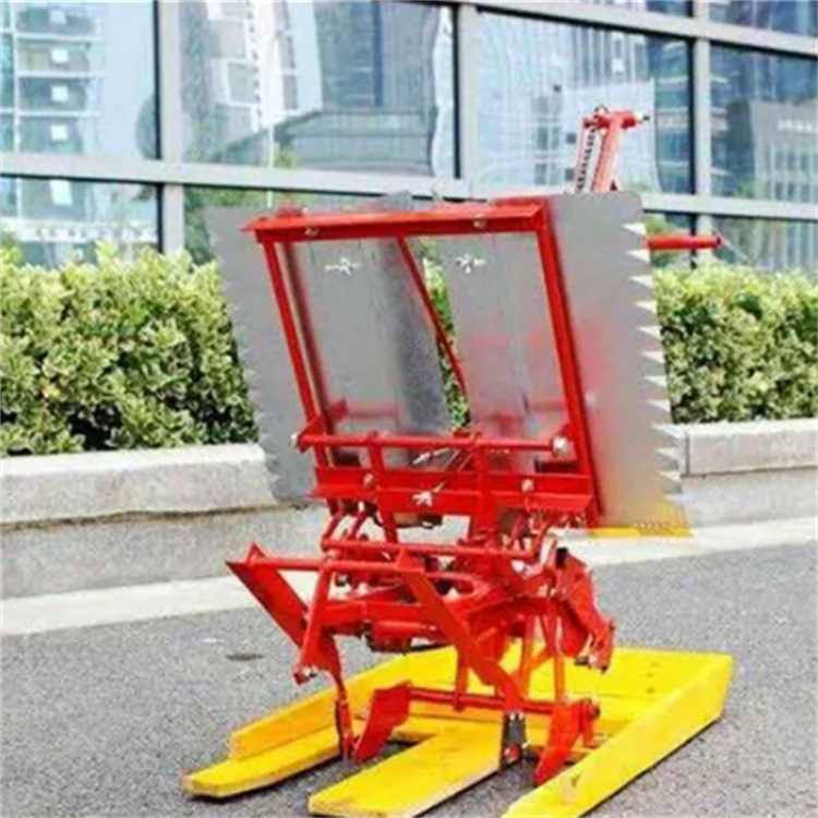 Miniatura máquina de trasplante de arroz manual retrógrada sin dañar las plántulas de plántulas image 5